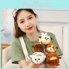 Cute And Adorable Puipui Potato Mouse Plush Keychain Doll For Anime Lovers