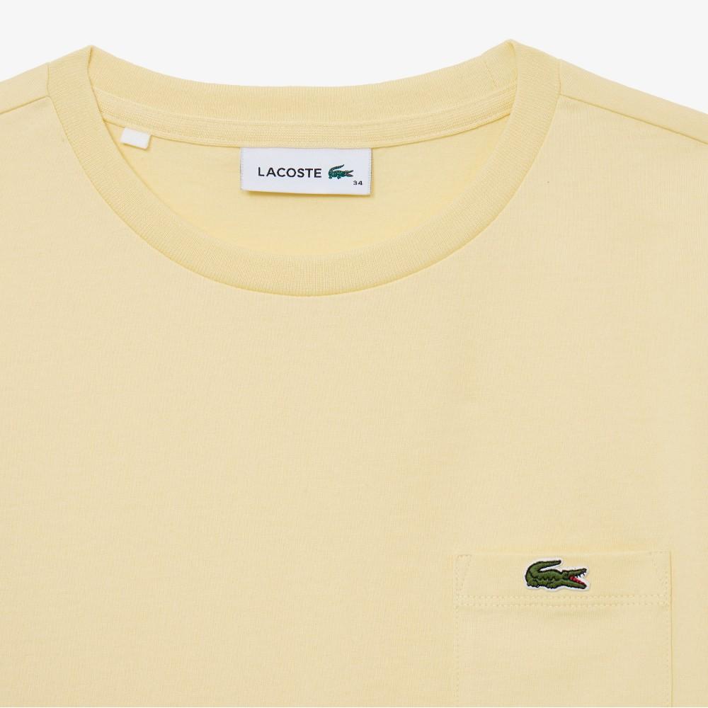 [lacoste] Women's Basic Pocket Short-Sleeve T-Shirt TF556E-56G107