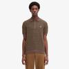 Fred Perry [Sharp] Boucle Jacquard Knit Shirt (U53) Afpm2438549-U53