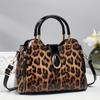New Fashi Leopard Women Handbags European Design Patent Leather Ladies Bags Female Girl Brand Luxury Womens Crossbody Bag