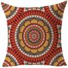 Luxuriöser Nationaler Antiker Muster Baumwolle Leinen Kissenbezug Für Auto Und Sofa Kissen