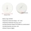 ZigBee Temperature Humidity Sensor with Alarm Function APP Control Indoor Temperature Humidity Monitor Smart