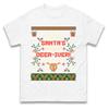 Funny Ugly Christmas T Shirt Santas Main DeerIver Xmas Reindeer Funny Tshirt