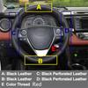 Car Steering Wheel Cover Hand Sewing For Toyota RAV4 2013-2018 Corolla 2014-2018