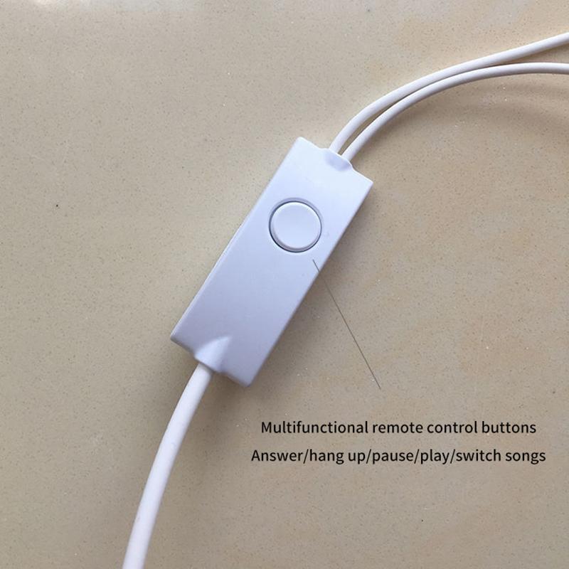 Geeignet für Samsung Galaxy S10 S9 S8 A50 A71 für C550 S5830 S7562 Ehs61 Kopfhörer 3,5 mm kabelgebundenes Headset im Ohr mit Mikrofon