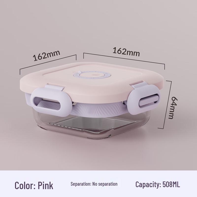 CNCrown Planet Series Glass Lunch Box