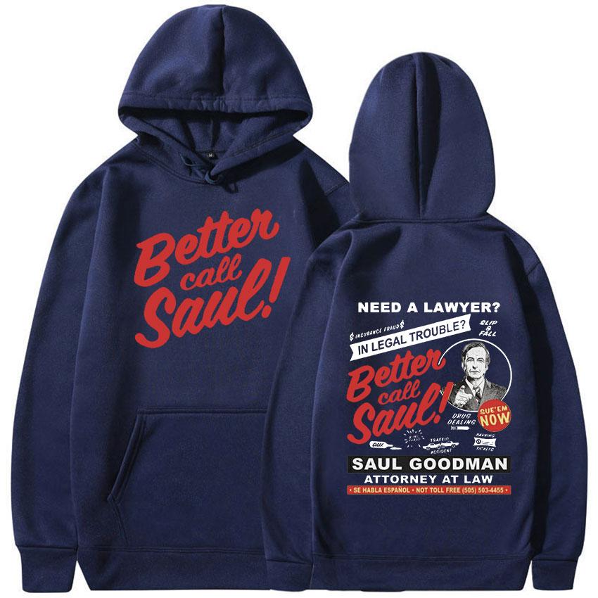 Need A Lawyer Then Call Saul Better Call Saul Hoodie Heisenberg Breaking Bad Men Vintage Oversized Sweatshirt Unisex Streetwear