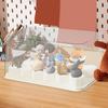 Figure Display Case Clear Display Holder For Figures Detachable Cube Stand Design Boxes For Shelf Corner Bookshelf Miniature