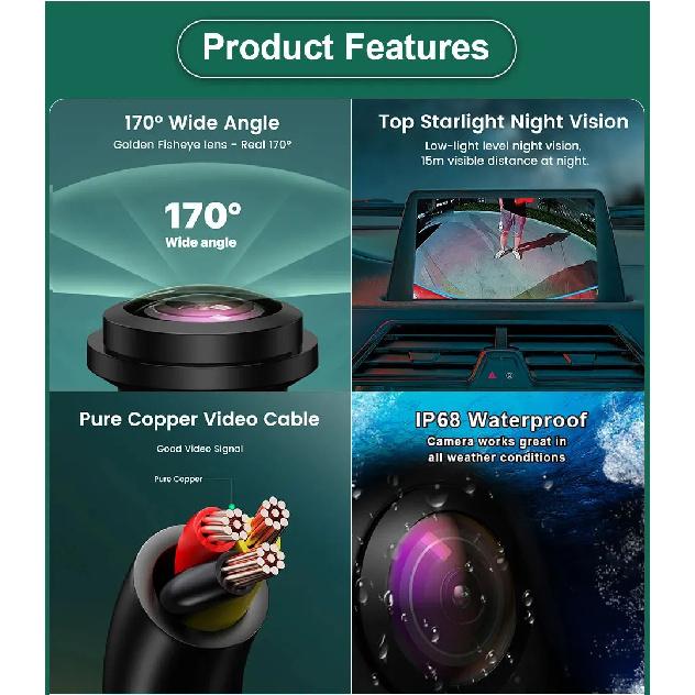 CCD AHD 1080P 1000TVL Vehicle Logo Front View Camera For Mercedes Benz C Class E Class W203 W204 W211 W212 W213 2012-2020