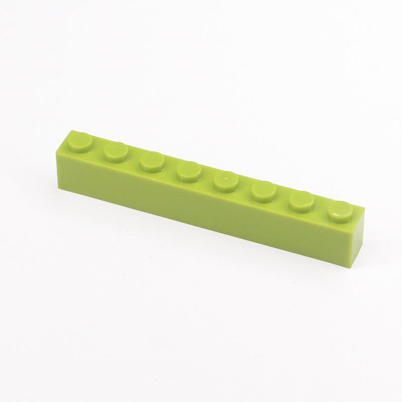 Small Particle Building Block Parts, Brick 1x8 Long Brick, Basic Accessories