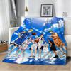 New K-Kuroko No B-Basket Cartoon Game 3D Flannel Blanket Soft Throw Blanket Art For Home Decor Bedroom Bed Sofa Picnic Fans Gift