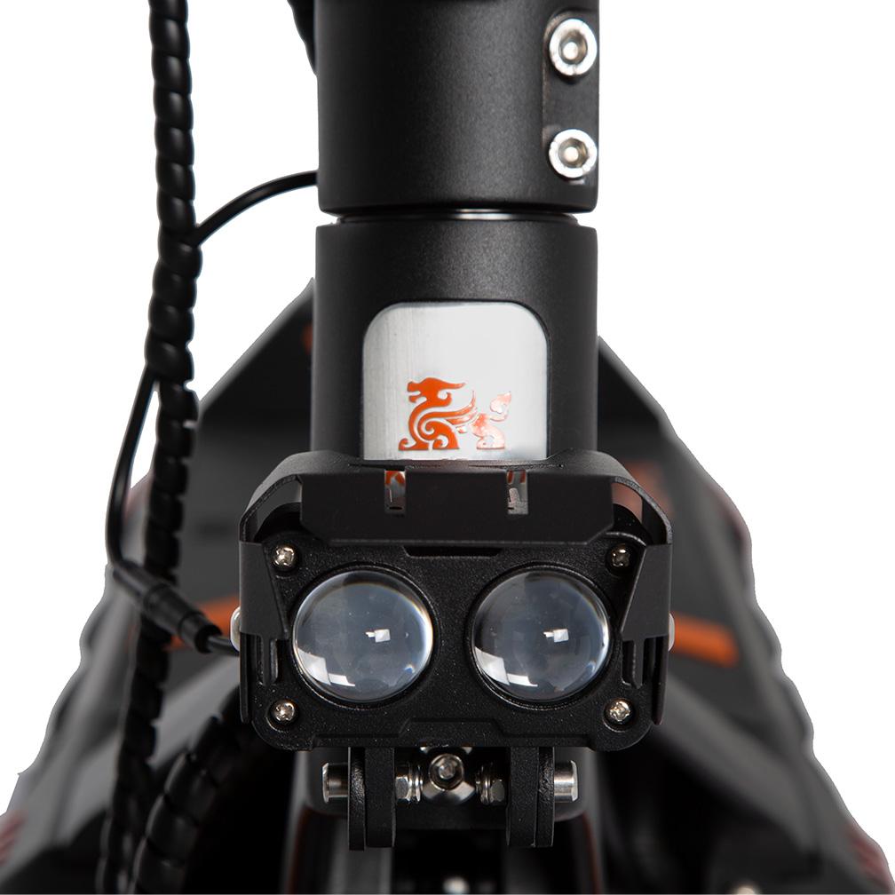 KuKirin G3 Pro Dual Motor Electric Scooter 2400W 52V 23.4Ah, 65km/h 10" Off-Road Tires, Hydraulic Suspension & Oil Brakes Foldable E-Scooter