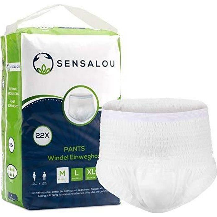 Culotte d'incontinence - Sensalou - Taille M - 22 pièces - Absorbante - Mixte - Urinaire