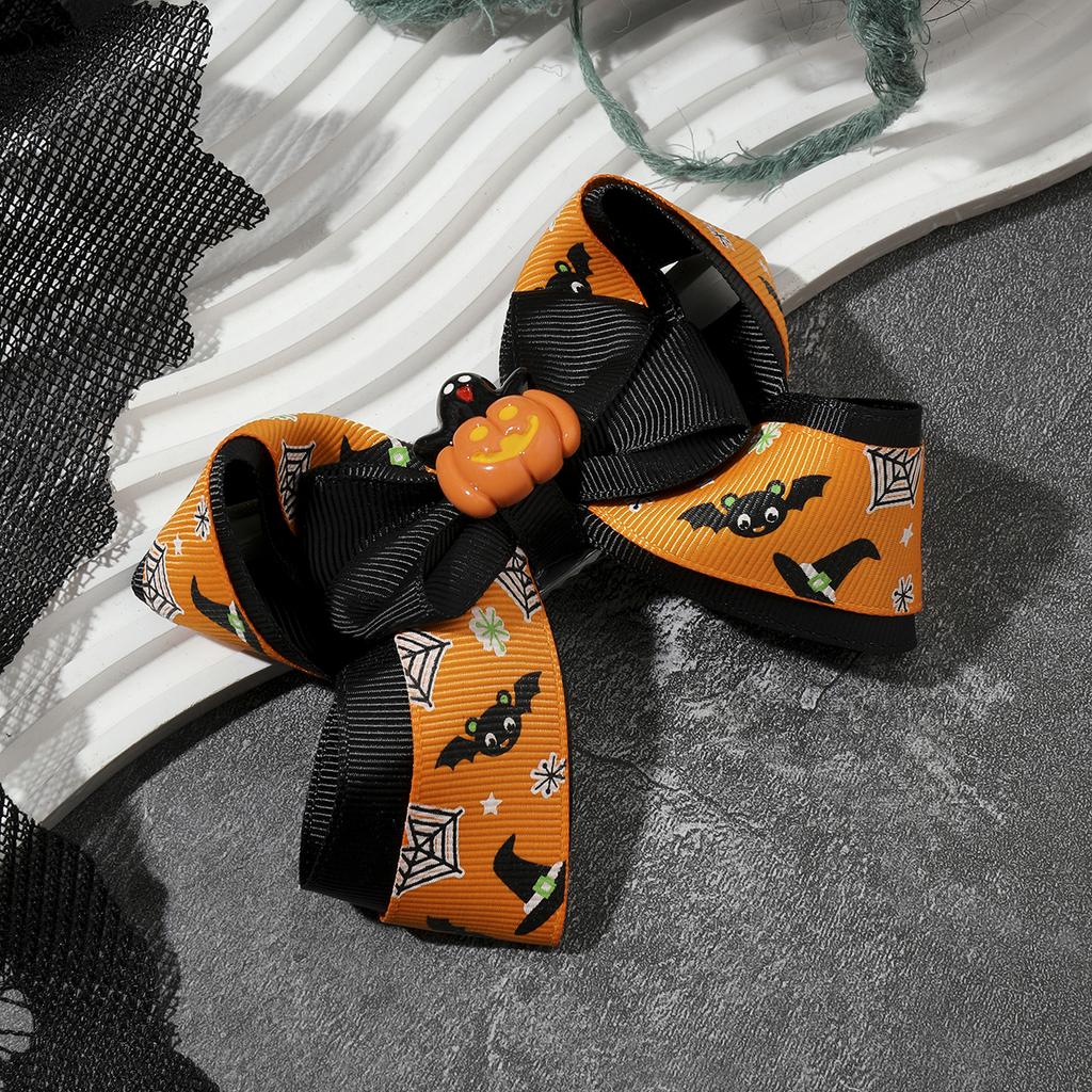 Neue Niedliche Mode Halloween Cartoon Schleife Hübsche Mädchen Haarspangen Kinder Kopfschmuck Haarklammer Haarclips Haaraccessoires Geschenk