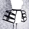 Women Crinoline Petticoat Short 3 Hoop Cage Medieval Ball Gown Half Slips Girls Underskirt for Wedding Bridal Dress