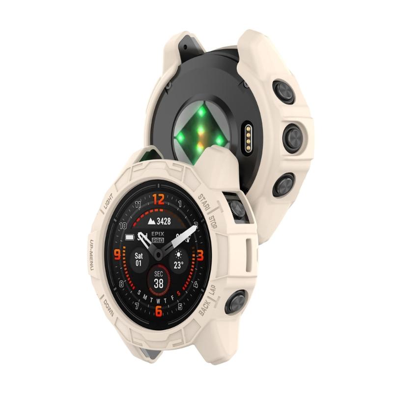 Odolný silikonový ochranný kryt Módní a praktické silikonové pouzdro Chraňte své hodinky před opotřebením pro EPIX Pro 47MM