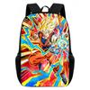 Dragon Ball Super Printed Kids School Backpack Elementary Students Lightweight Ergonomic Design