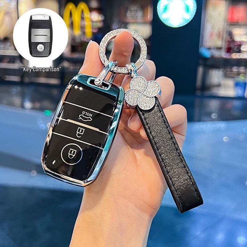 Kia Key Case Shell for K3, K4, K5, KX3, KX5, Sportage, Sorento, Yipao, and K5 Models