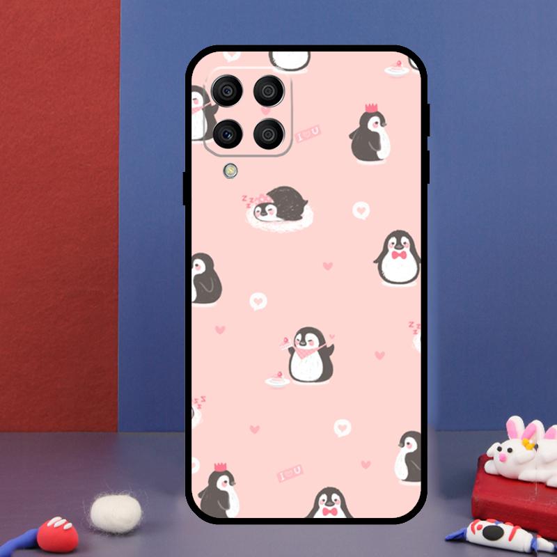 Penguin For Samsung Galaxy M33 M13 M23 M53 M15 M55 M31 M51 M14 M34 M54 M20 M30s M32 M52 Phone Case