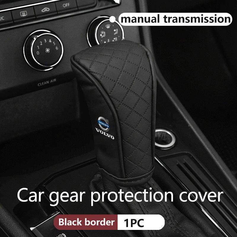 

Car Accessories Hoodie Gear Shift Knob Cover Manual Automatic For Volvo V50 S60 XC60 S40 XC40 XC90 V70 XC70 C30 V40 V60