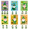 6 Pictures/pack of New High-value DIY St. Patrick's Day Stickers