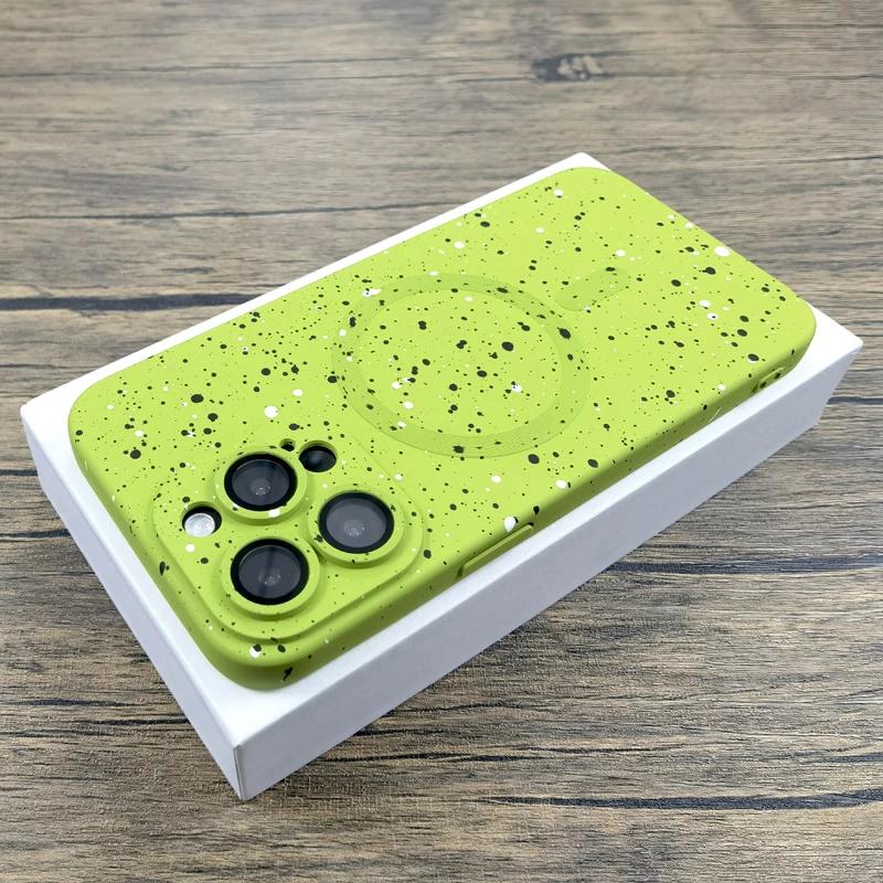 Luxury Silicone Case For iPhone 17 16 15 14 13 12 11 Pro Max Plus 16Pro 15Pro 14Pro 13Pro For Magsafe Mag Safe Charge Covers