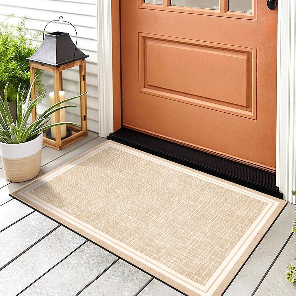 Luxury Home Entrance Doormat Room Rugs Front Door Mat Hallway Floor Carpet Doormat Custom Washable