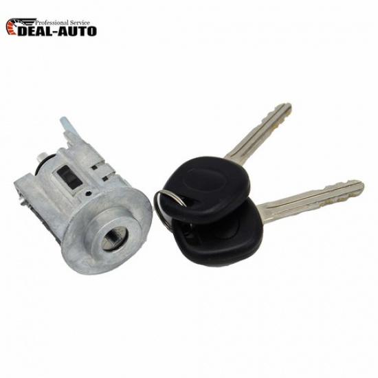 For Toyota Corolla Matrix Highlander 1.8 3.3L Ignition Switch Lock Cylinder+2Key