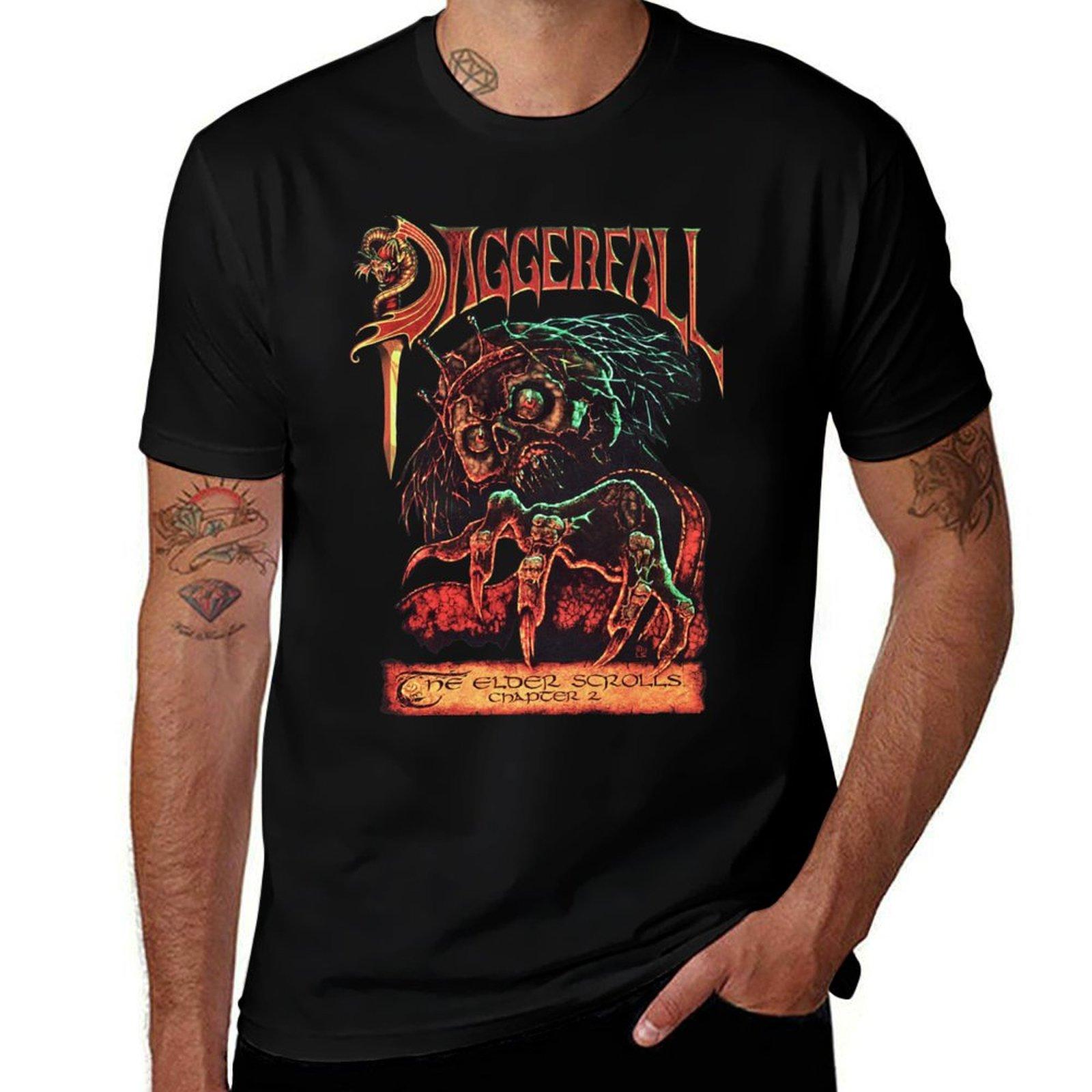 

Daggerfall T-Shirt oversized t shirt tshirts personalised rapper graphic tees anime t shirts for men 4XL