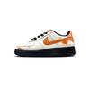 Air Force 1 Scorch Abrasion Resistant Low Top Skateboard Shoes Unisex Black Orange CW2288-001(Team81VScorch)