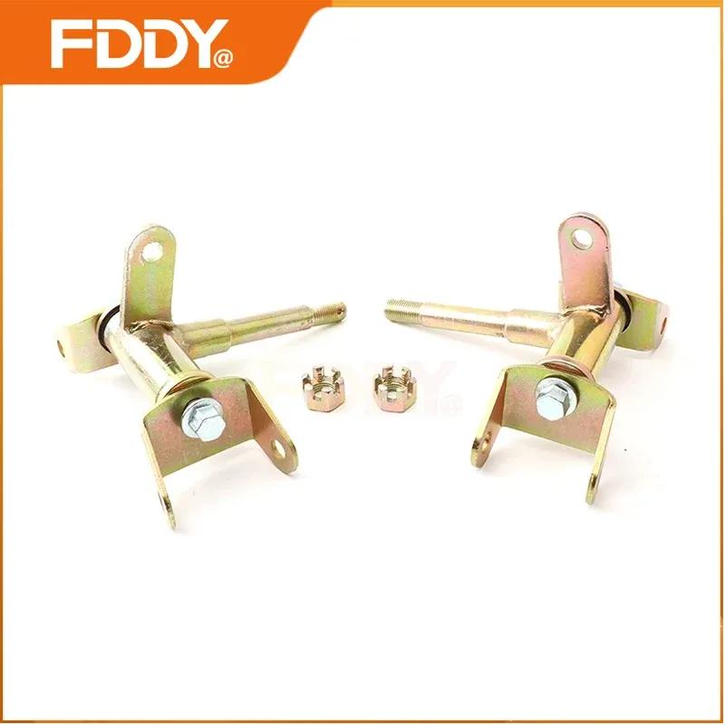 FDDY A Pair 15mm Front Steering Strut Knuckle Spindle For DIY 49cc 50cc 70cc 90cc 110cc 125CC ATV Go Kart UTV Buggy Quad Bike Pa
