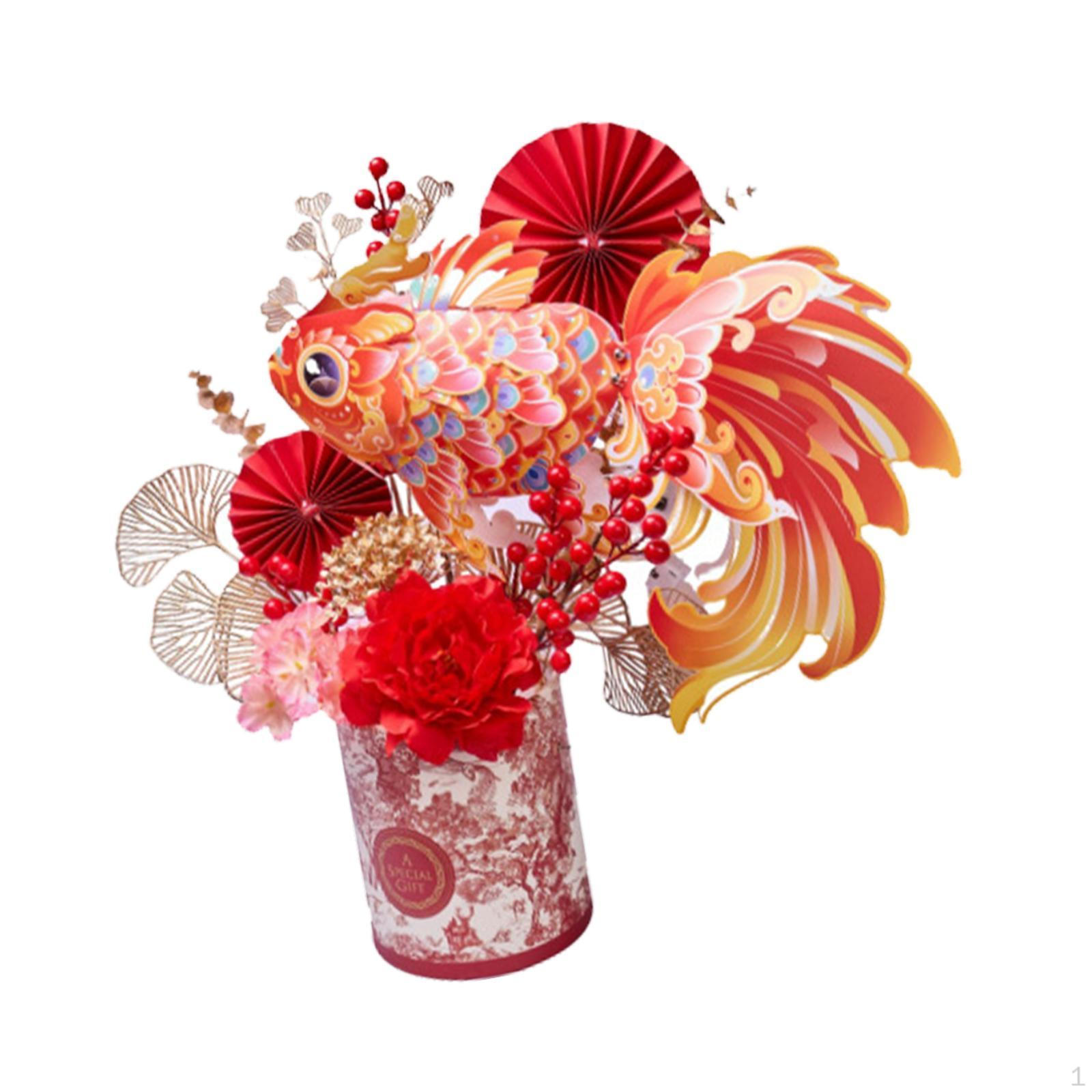 

Корзина с цветами в виде дерева бонсай для празднования фестиваля, декор для рабочего стола в стиле фэн-шуй Style B