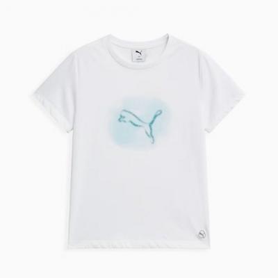 Women Short Sleeve Tee Cat Logo 529754   01 02 03 W Cat Logo Sst