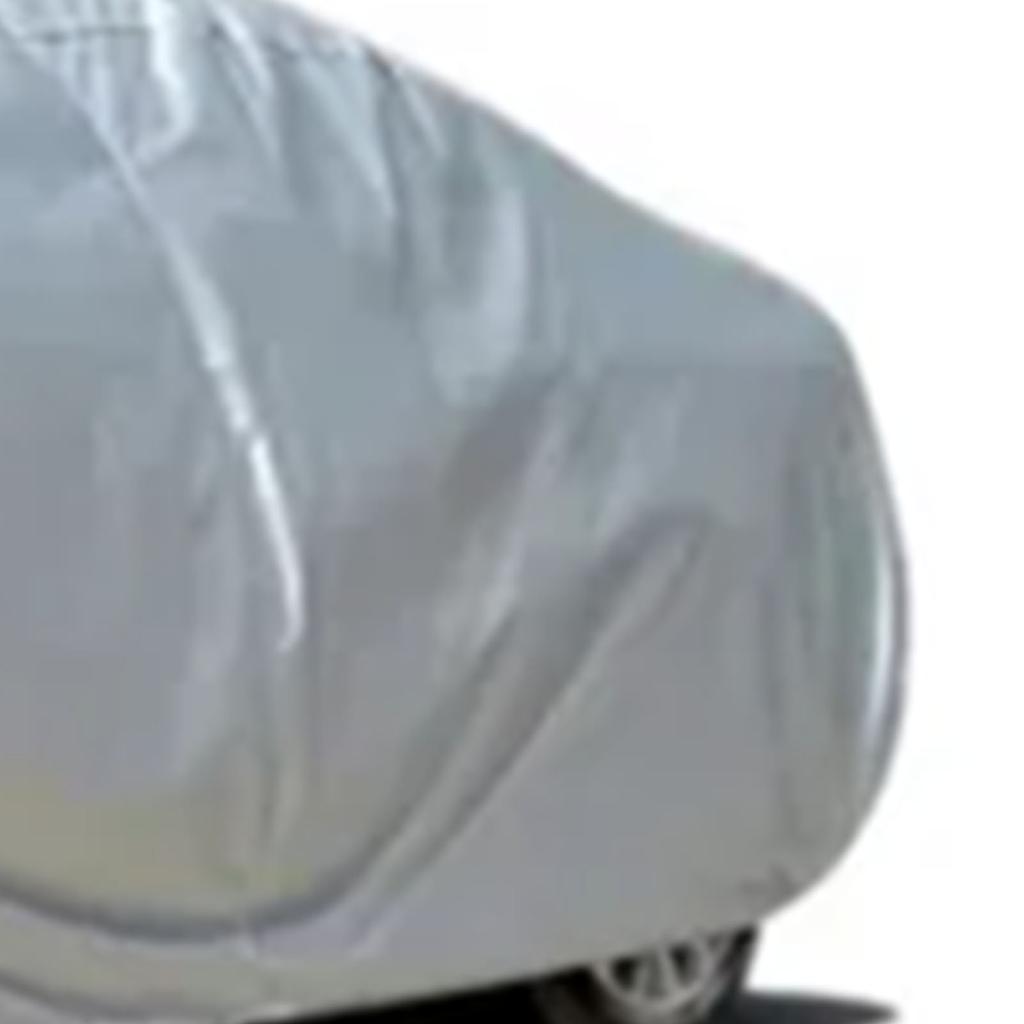 Autoabdeckung Wetterfest Schneesicher Winddicht UV-Schutz Universelle Passform für Automobile