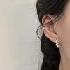 Fashion, Light Luxury, High-end, Three-dimensional Flower Earrings, Temperament, Fashion, Niche Design Earrings, Super Fairy, Versatile Earrings,women