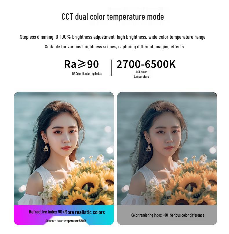 Shadow King P900 Bi-color Flat Panel Light for Outdoor and Portrait Photography