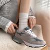Autumn and Winter Socks, Women's Mid-calf Socks, Pile Socks, Solid-colored Cotton Socks, Versatile and Simple Socks