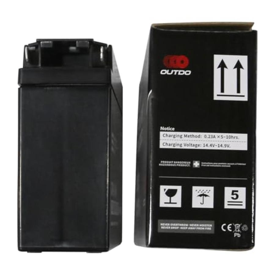 HighPerformance Motorcycle Battery Compatible with ATV UTV Lawn Mower Scooter Reliable Power Source for Outdoor and Recreationa