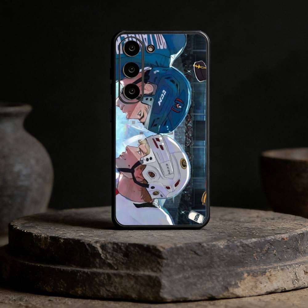 LGBTQ H-Heated R-Rivalry Ice Hockey Phone Case For Samsung Galaxy A91,80,73,72 ,71,53,52,32 ,31,22,21s,20,Soft Black Case