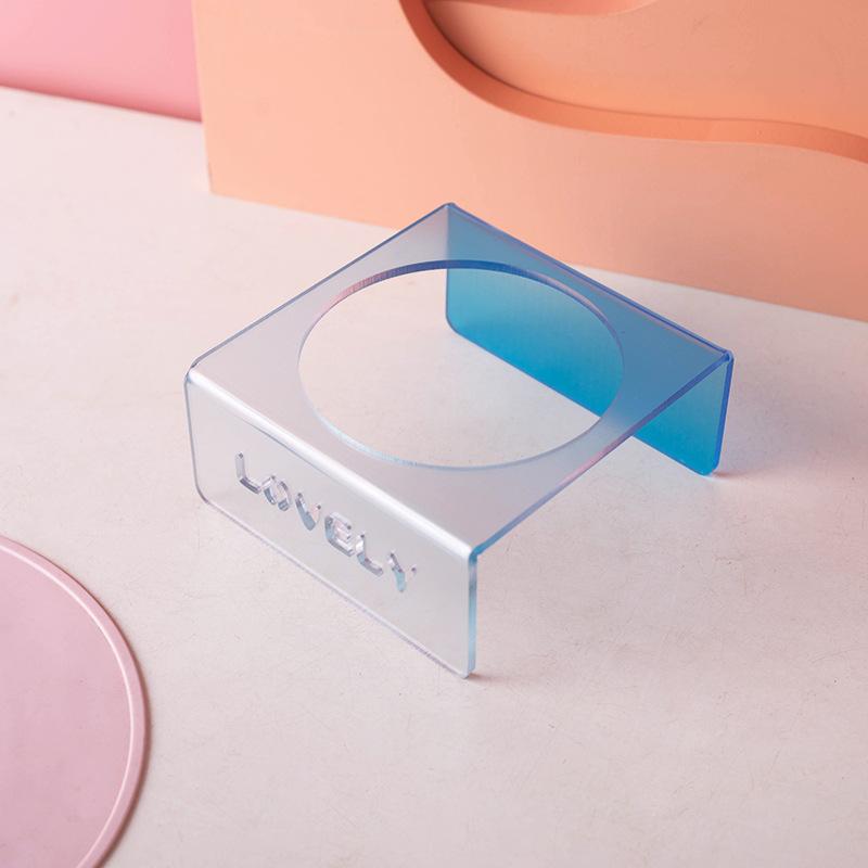 Cat Food Tray Nordic Style Ceramic Bowl Available in Multiple Colors Pet Bowl Water Bowl Cat and Dog Food Bowl Acrylic Stand