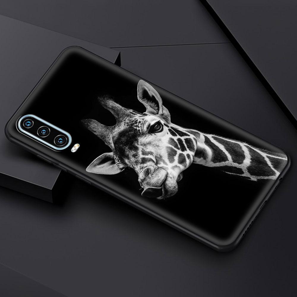 Animals Horse Deer Giant Panda Phone Case For Huawei P30 Lite P50 Pro P20 P40 Lite E P Smart Z 2021 Y6 Y7 Y9 2019 Y6p Y9s Cover