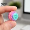 Sensory Spiky Ball 3D Printed Toy, Stress Relief Mini Textured Ball, Desk Reliever Massage Decompression Toy for Home Office School Anxiety