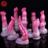 Esel & Pferd Dildo mit Saugnapf und Oktopus-Tentakel-Design - Großes Anal-Prostata-Dilatator-Spielzeug
