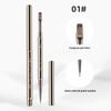 Double Head Nail Brush Metal Handle Uv Gel Liner Brush Painting Drawing Pen Crystal Acrylic Nail Art Manicure Brushes Tool