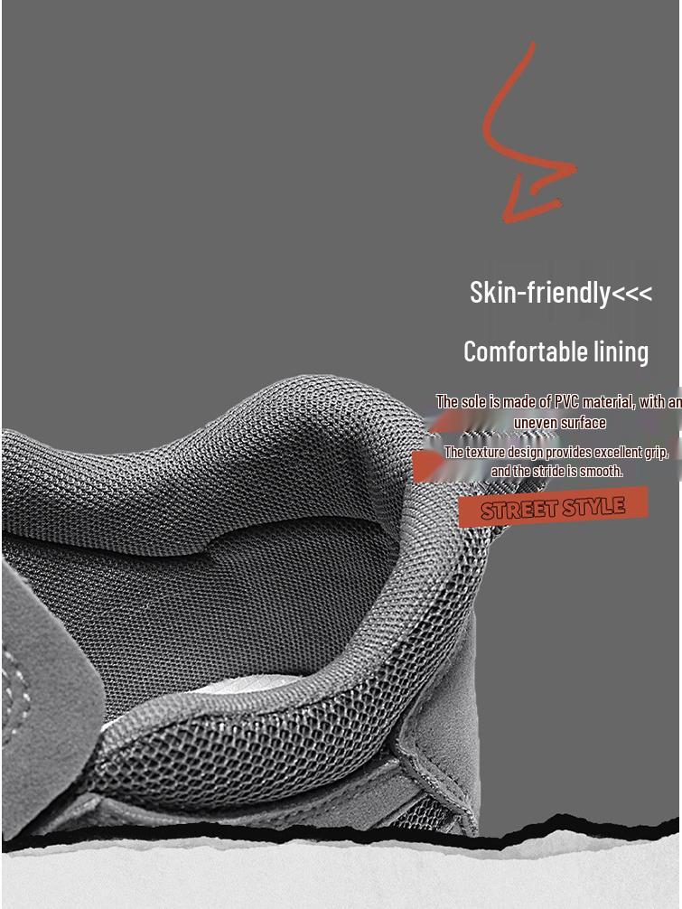 Men's 2025 Spring Soft Sole Sports Dad Shoes - Dirt-Resistant Work Protection Footwear