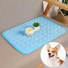 Small Medium Large Dogs Pet Cooling Cushion Dog Mat Cooling Summer Pad Pet Dog Bed Ice Cushion Washable Pet Dog Bed Blanket