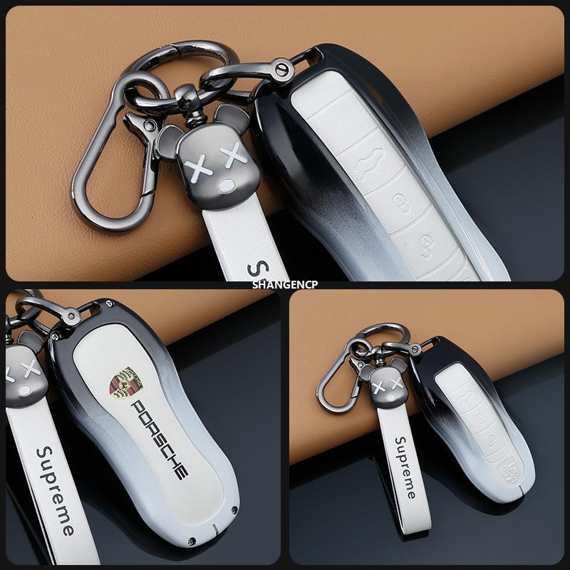 Unisex Porsche Key Cover for Cayenne, Macan, 911, Panamera - Full Coverage