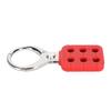 Lock Out Hasp 6 Holes Aluminum Alloy Industrial Security Lock Padlock Spark Resistant Tag Out Hasp