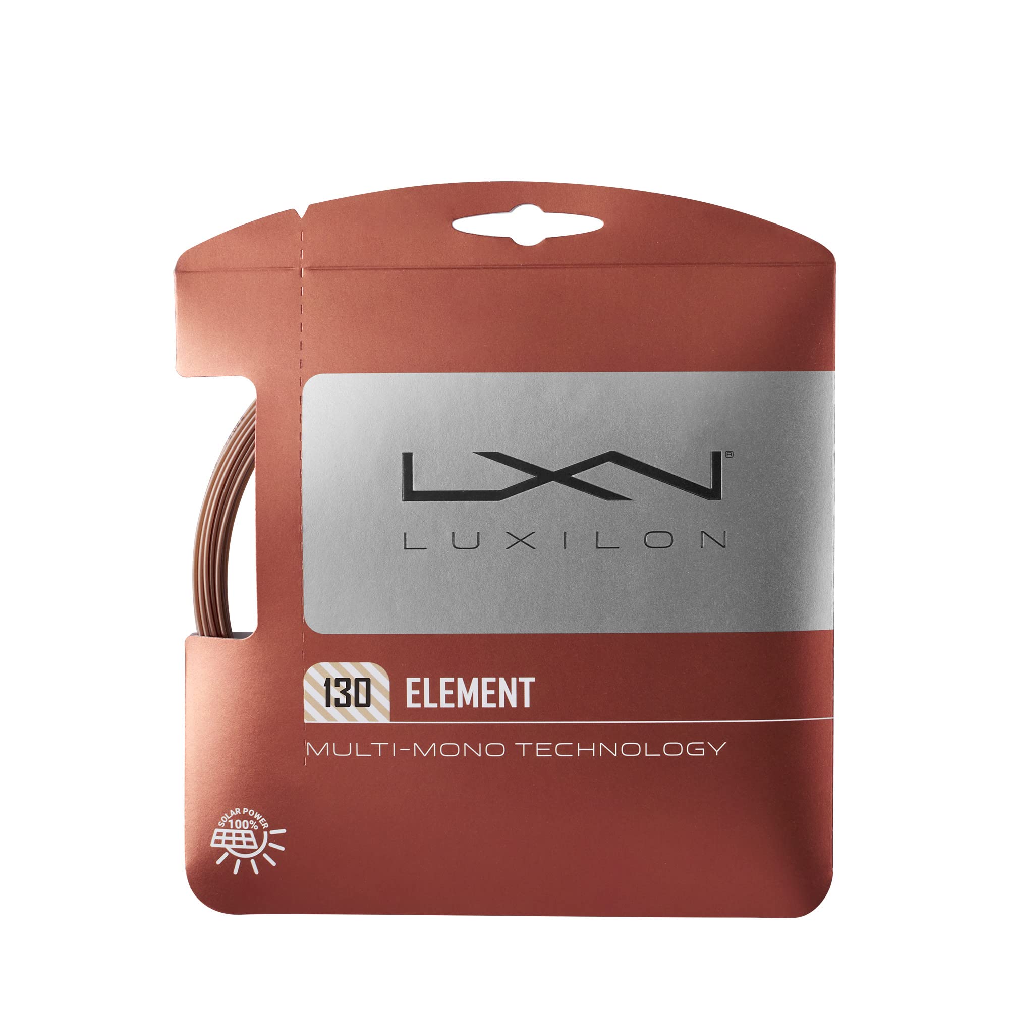 LUXILON ELEMENT 130 WRZ990109 tennis string bronze кремовый