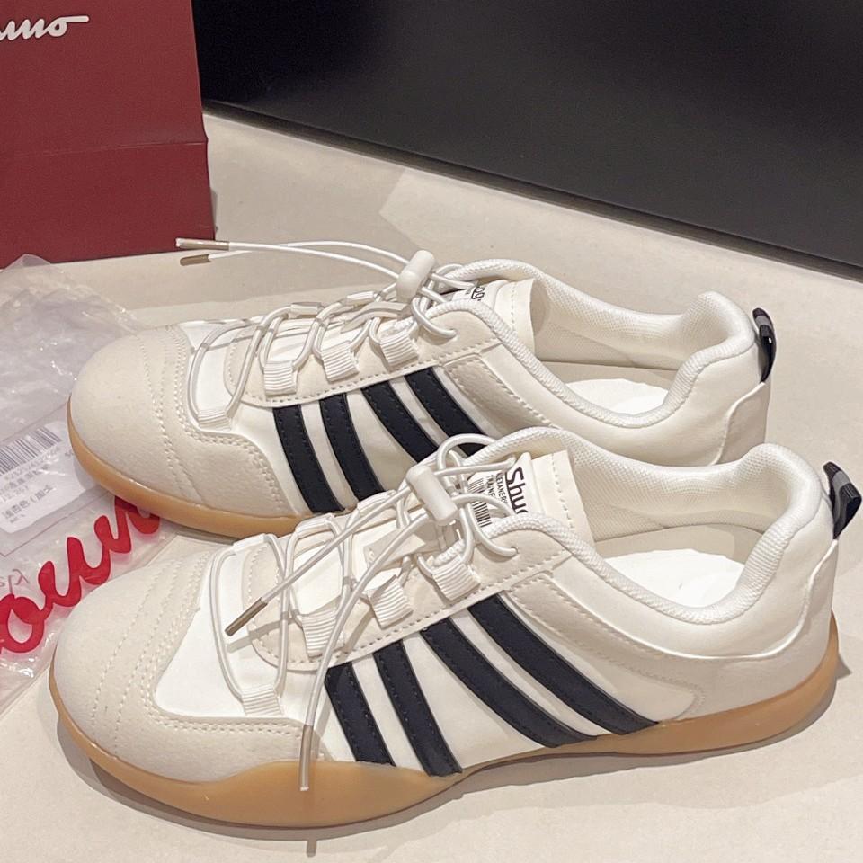 [Fanfuna] 2025 autumn new niche retro German training shoes women's breathable soft-soled versatile casual sports shoes